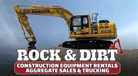 rock dirt rentals near me